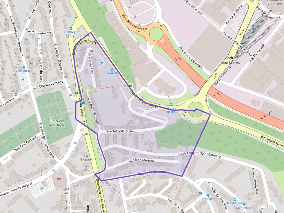 Appartement 50 m² deux pieces à vendre à Boulogne-sur-Mer