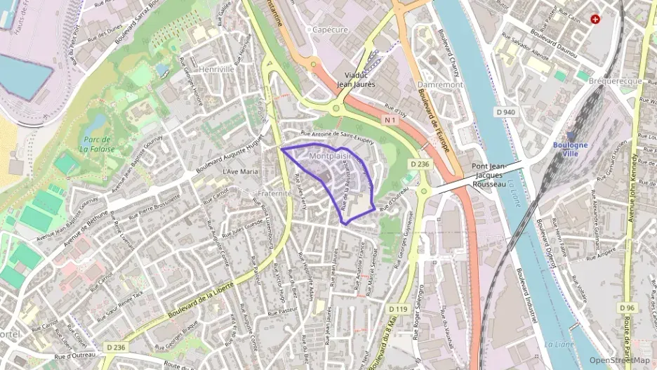 Appartement 57 m² trois pièces à vendre à Boulogne-sur-Mer