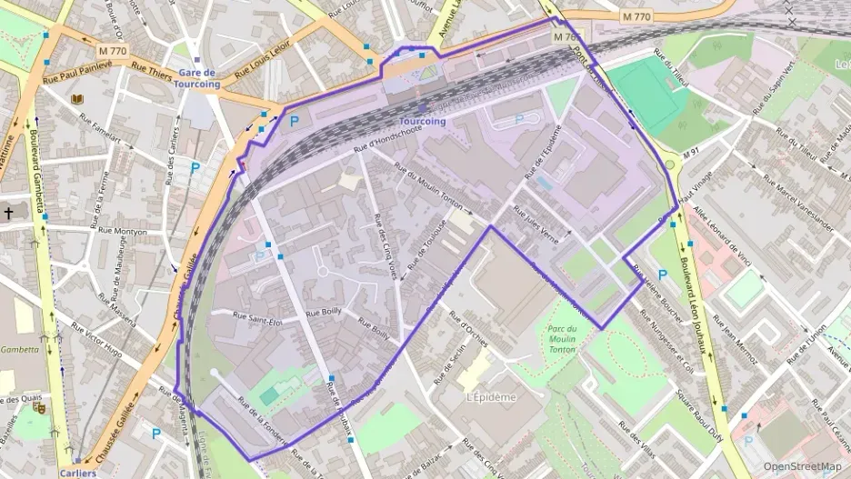 Appartement 58 m² quatre pièces à vendre à Tourcoing Appartement 58 m² quatre pièces à vendre à Tourcoing