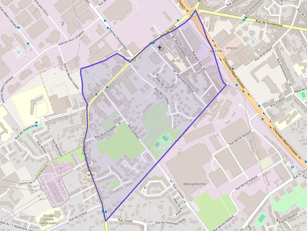 Appartement 72 m² trois pièces à vendre à Mouvaux