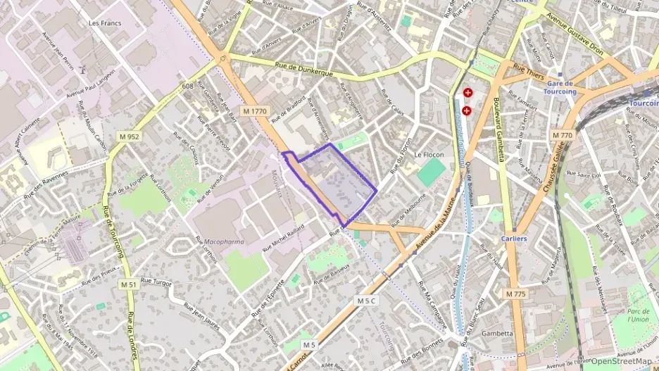 Appartement 52 m² deux pieces à vendre à Tourcoing
