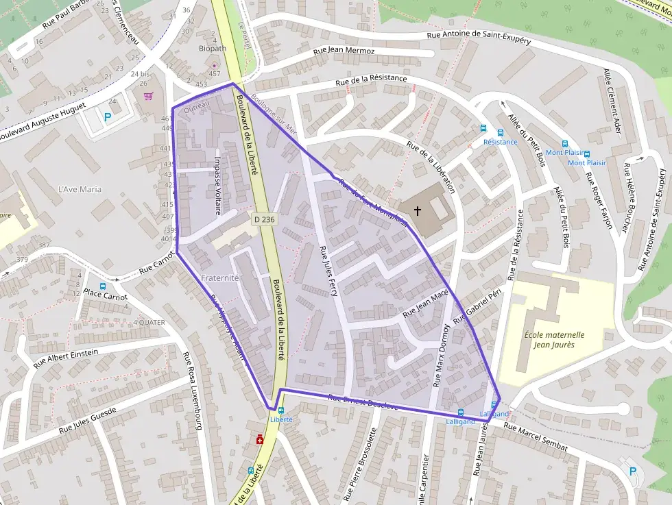 Appartement 29 m² deux pieces à vendre à Outreau