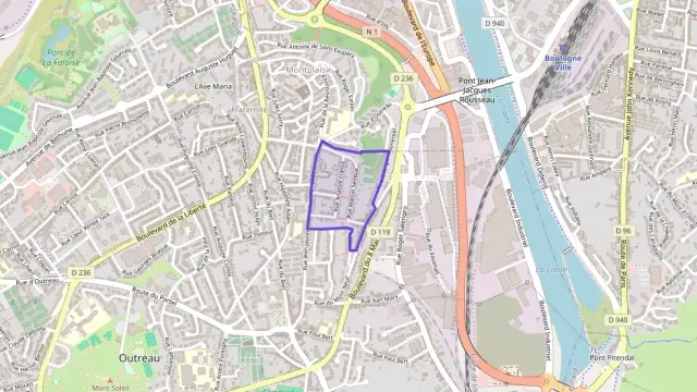 Appartement 48 m² quatre pièces à vendre à Outreau