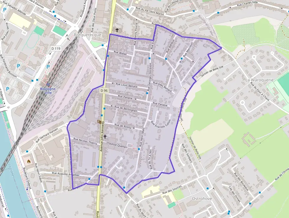 Appartement 48 m² trois pièces à vendre à Boulogne-sur-Mer