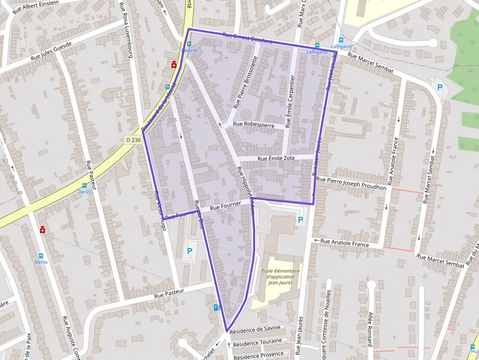 Appartement 50 m² trois pièces à vendre à Outreau