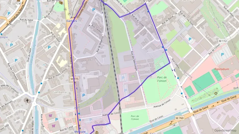 Appartement 85 m² quatre pièces à vendre à Tourcoing