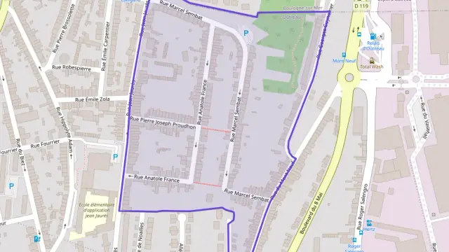 Appartement 75 m² quatre pièces à vendre à Outreau