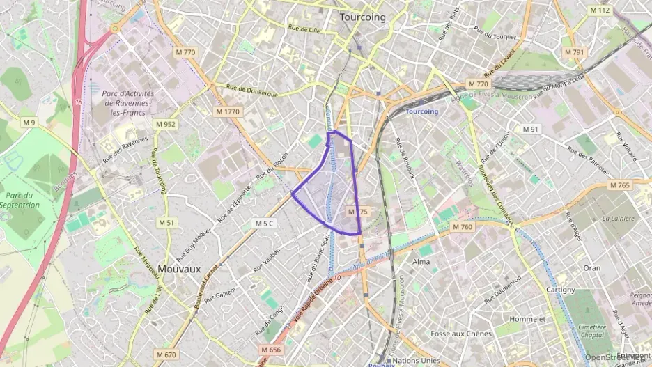 Appartement 75 m² trois pièces à vendre à Tourcoing