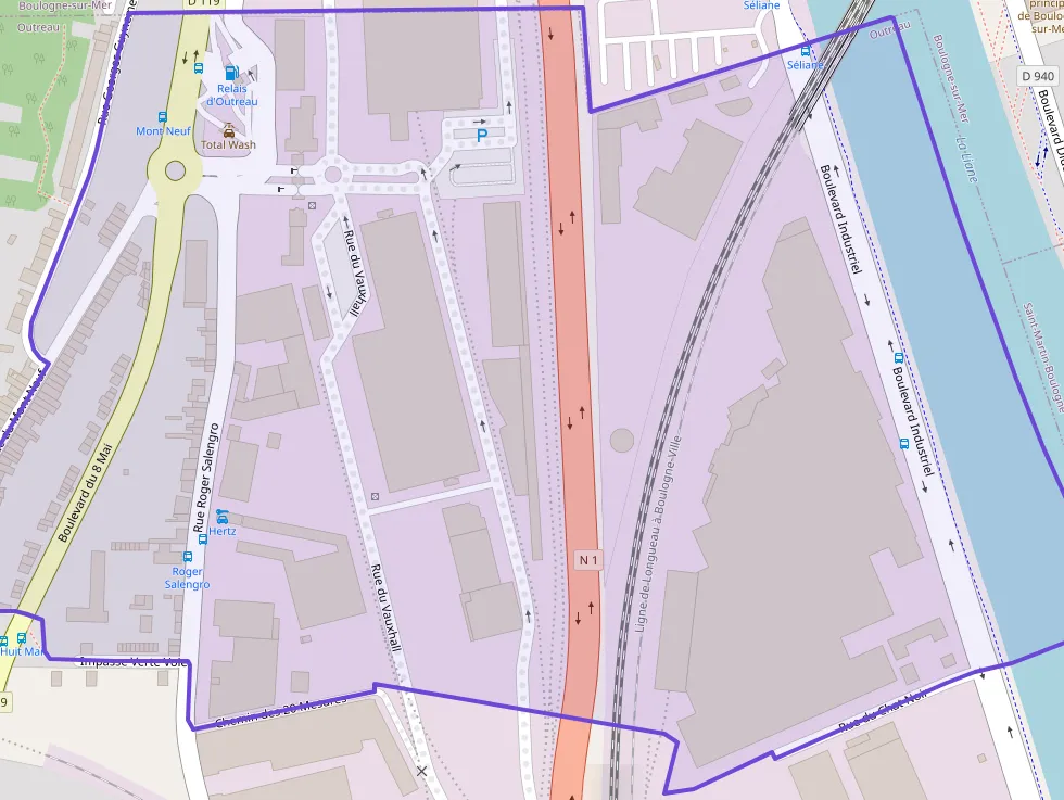 Appartement 50 m² deux pieces à vendre à Outreau