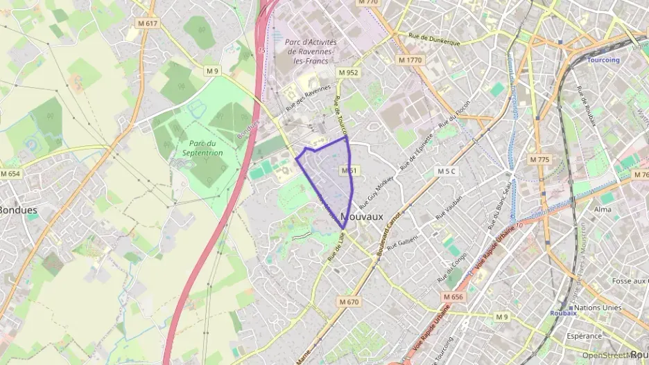 Appartement 85 m² trois pièces à vendre à Mouvaux