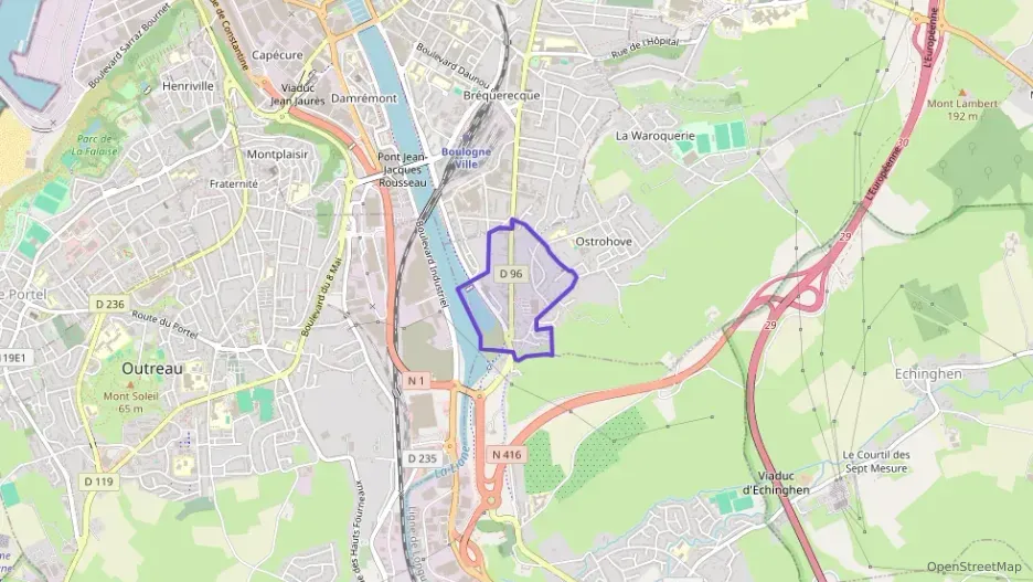 Appartement 41 m² deux pieces à vendre à Saint-Martin-Boulogne