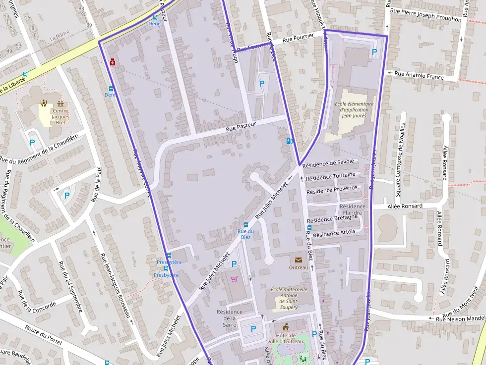 Appartement 70 m² quatre pièces à vendre à Outreau