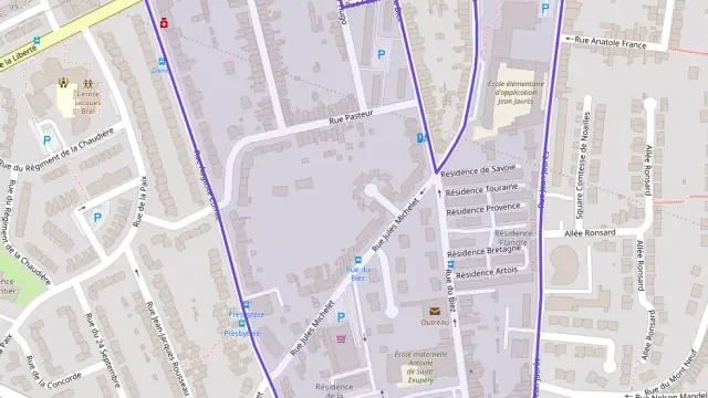 Appartement 70 m² quatre pièces à vendre à Outreau