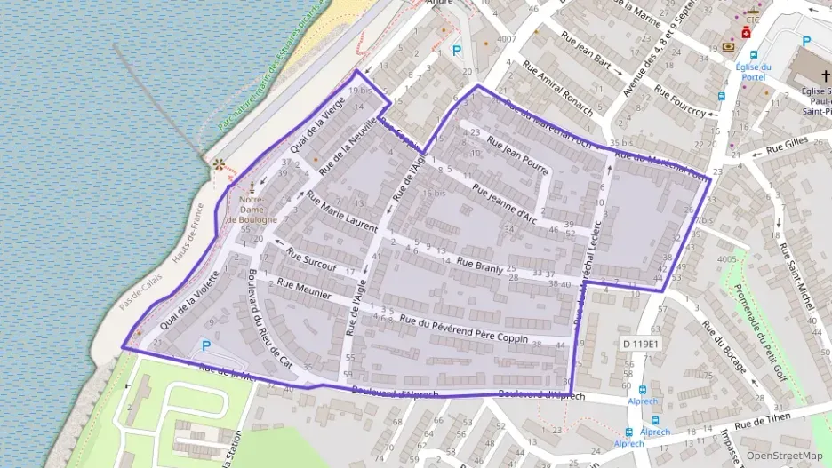 Appartement 60 m² trois pièces à vendre à Le Portel