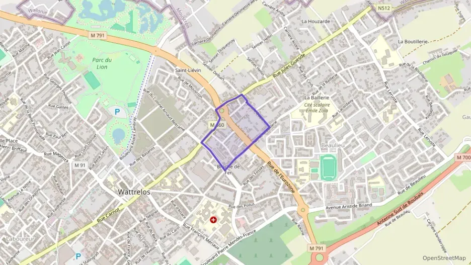 Appartement 72 m² quatre pièces à vendre à Wattrelos Appartement 72 m² quatre pièces à vendre à Wattrelos