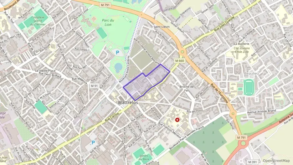 Appartement 50 m² deux pieces à vendre à Wattrelos