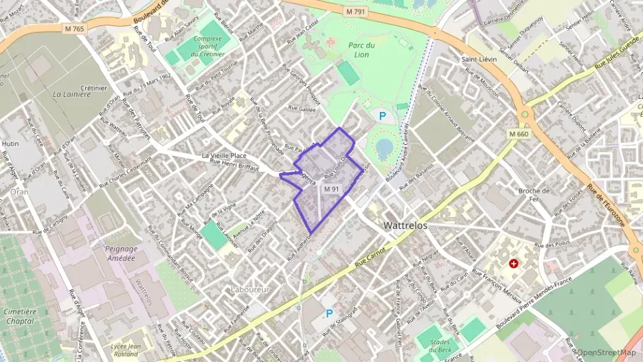 Appartement 97 m² deux pieces à vendre à Wattrelos