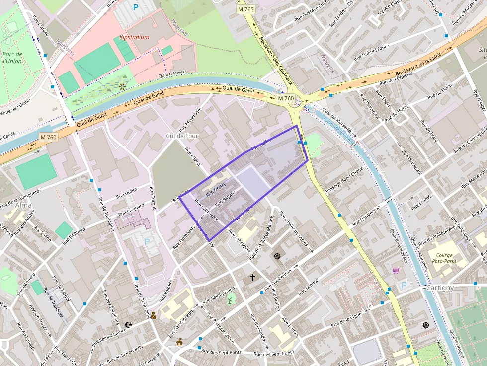 Appartement 40 m² trois pièces à vendre à Roubaix