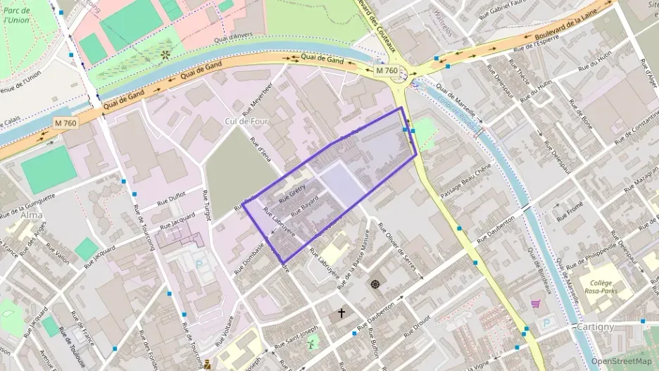 Appartement 40 m² trois pièces à vendre à Roubaix Appartement 40 m² trois pièces à vendre à Roubaix