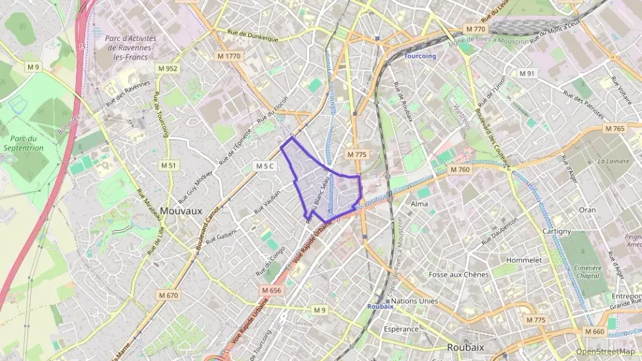 Appartement 60 m² deux pieces à vendre à Tourcoing