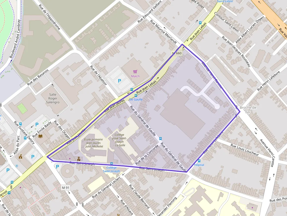 Appartement 33 m² trois pièces à vendre à Wattrelos