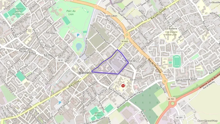 Appartement 33 m² trois pièces à vendre à Wattrelos