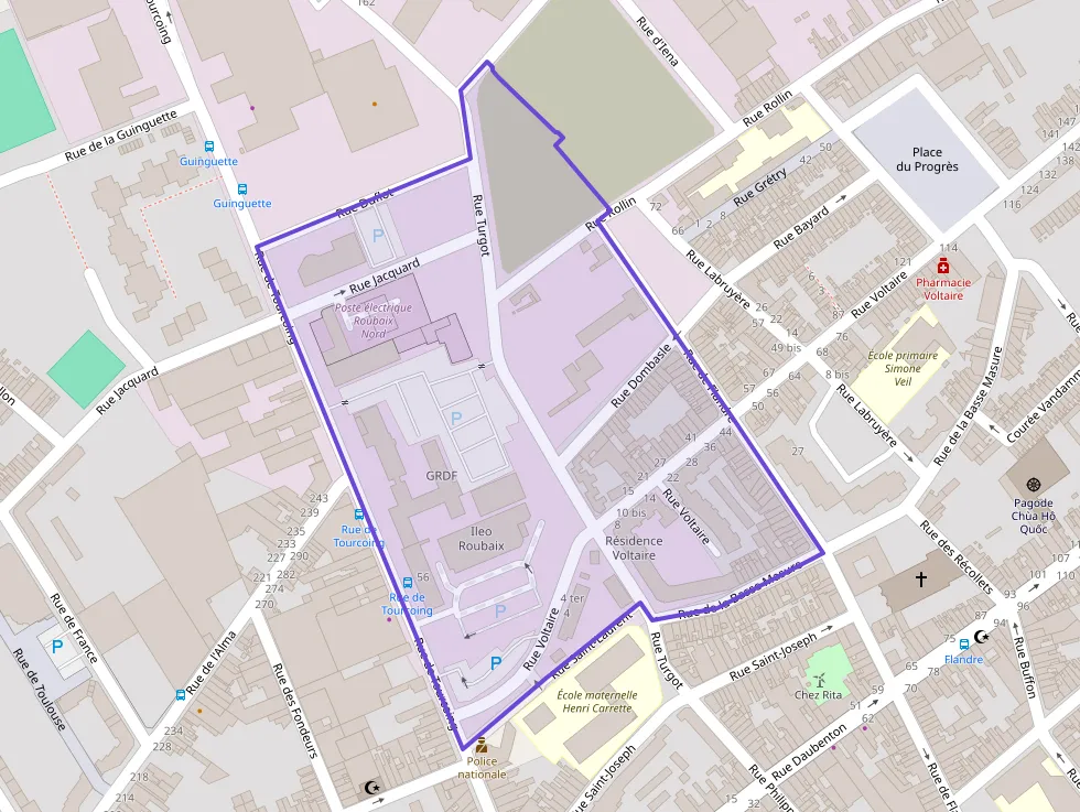 Appartement 42 m² deux pieces à vendre à Roubaix