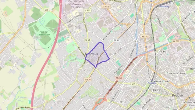 Appartement 64 m² trois pièces à vendre à Mouvaux