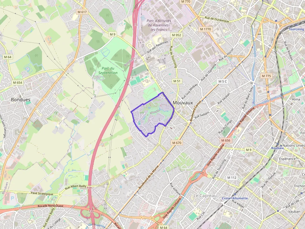 Appartement 76 m² trois pièces à vendre à Mouvaux