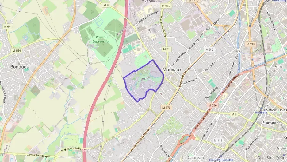 Appartement 76 m² trois pièces à vendre à Mouvaux