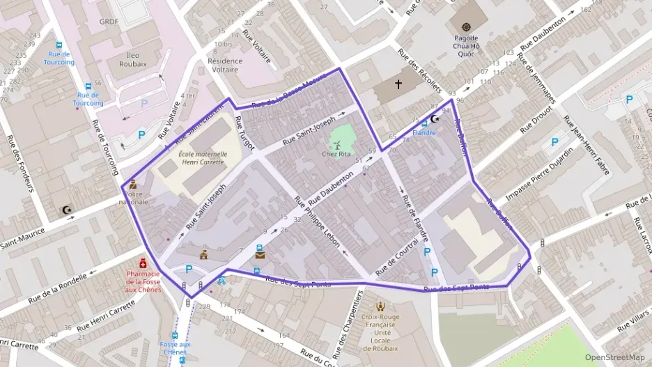 Appartement 45 m² deux pieces à vendre à Roubaix Appartement 45 m² deux pieces à vendre à Roubaix