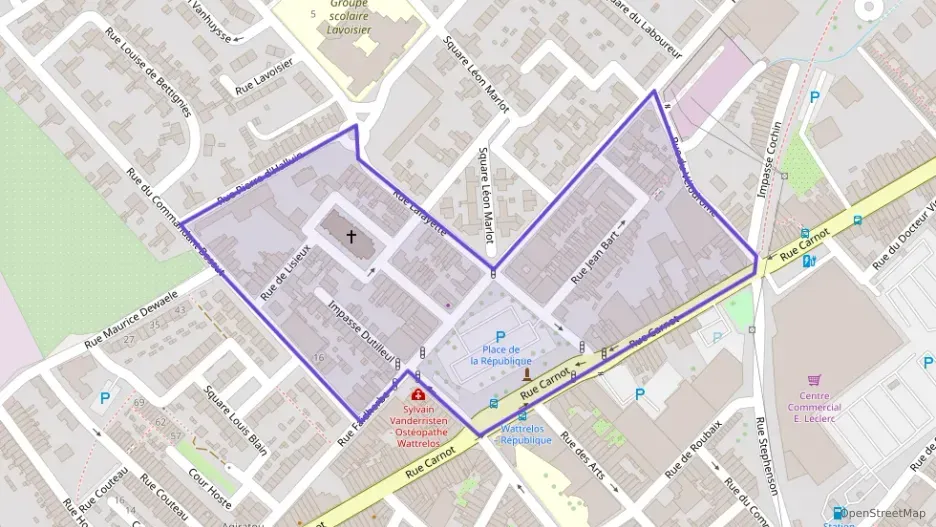 Appartement 55 m² deux pieces à vendre à Wattrelos Appartement 55 m² deux pieces à vendre à Wattrelos