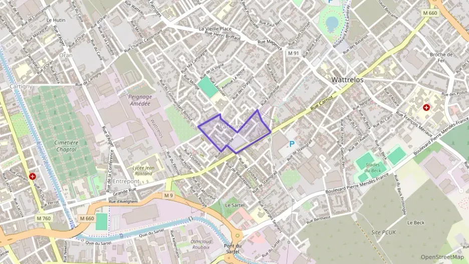 Appartement 55 m² deux pieces à vendre à Wattrelos Appartement 55 m² deux pieces à vendre à Wattrelos