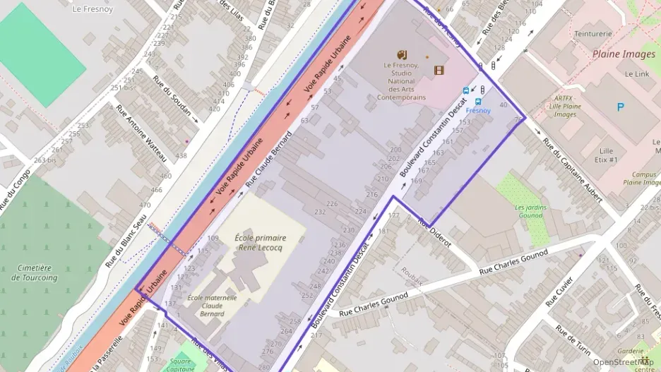 Appartement 67 m² quatre pièces à vendre à Tourcoing