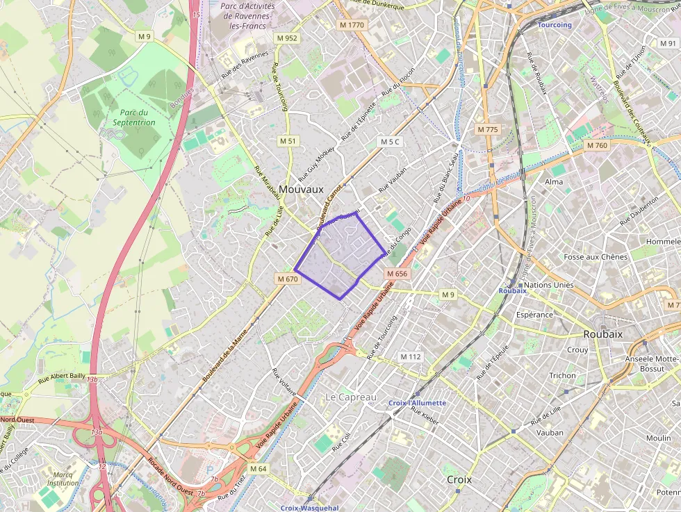 Appartement 80 m² trois pièces à vendre à Mouvaux