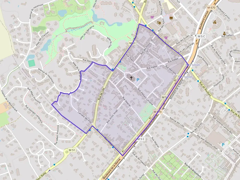 Appartement 106 m² quatre pièces à vendre à Mouvaux