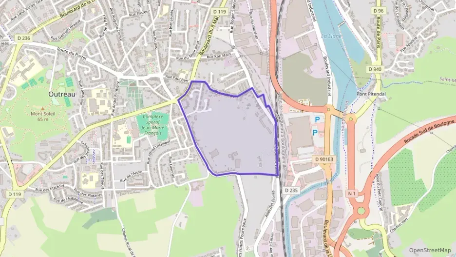 Appartement 67 m² trois pièces à vendre à Outreau