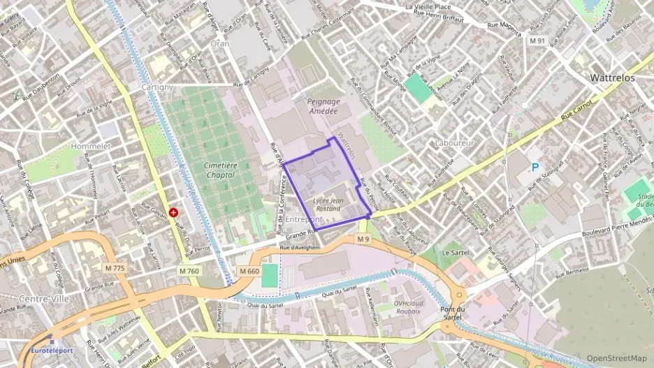 Appartement 42 m² deux pieces à vendre à Roubaix