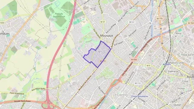 Appartement 55 m² deux pieces à vendre à Mouvaux