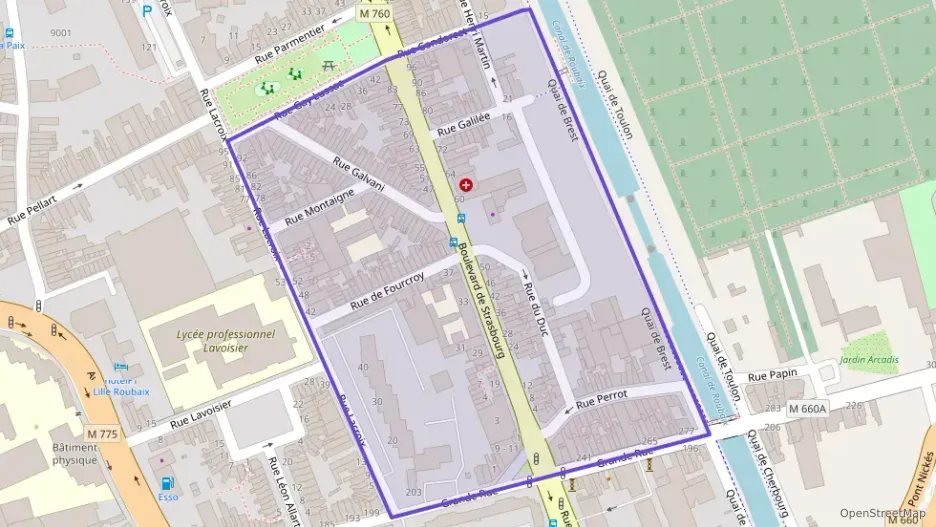 Appartement 72 m² trois pièces à vendre à Roubaix