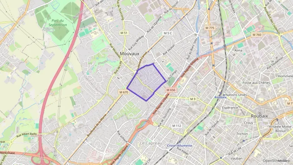 Appartement 57 m² deux pieces à vendre à Mouvaux