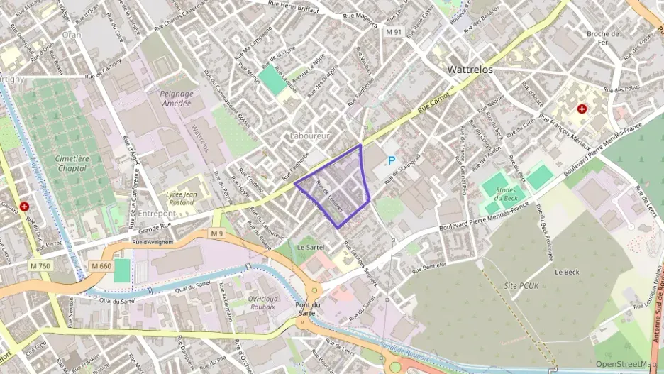 Appartement 35 m² une piece à vendre à Wattrelos Appartement 35 m² une piece à vendre à Wattrelos