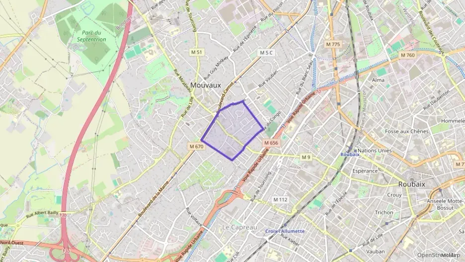 Appartement 79 m² trois pièces à vendre à Mouvaux