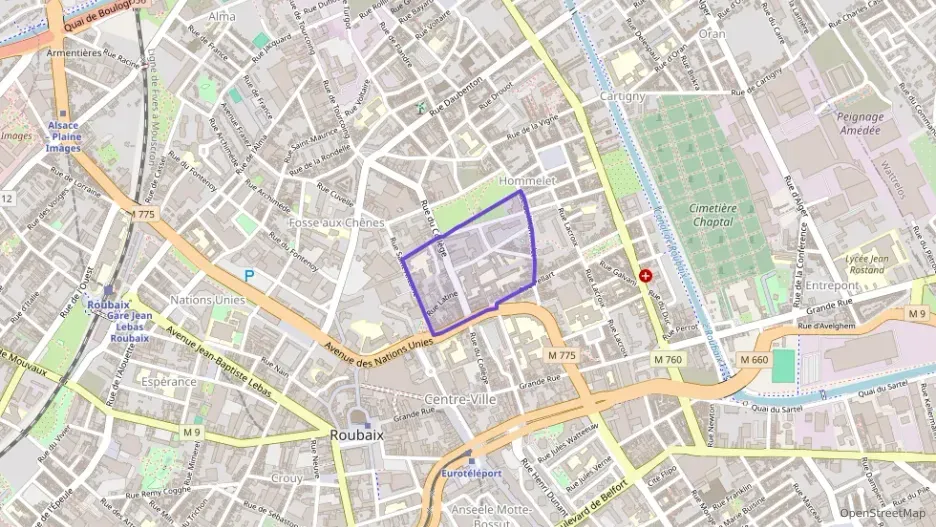 Appartement 76 m² trois pièces à vendre à Roubaix