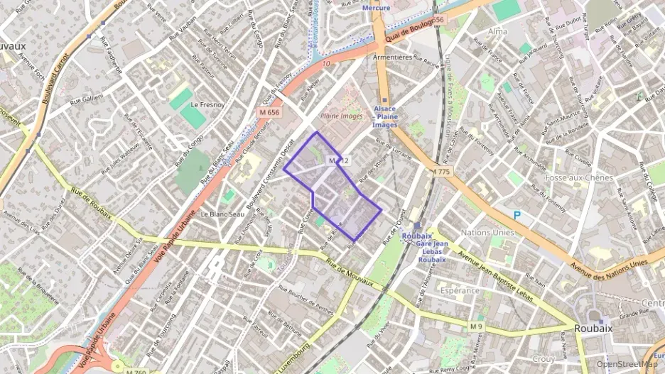 Appartement 55 m² deux pieces à vendre à Roubaix