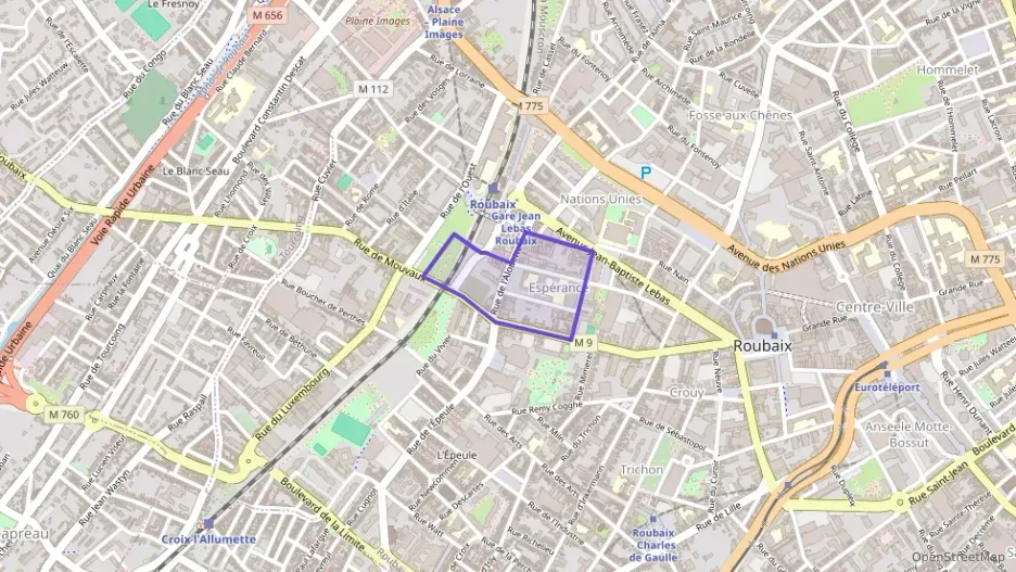 Appartement 46 m² deux pieces à vendre à Roubaix