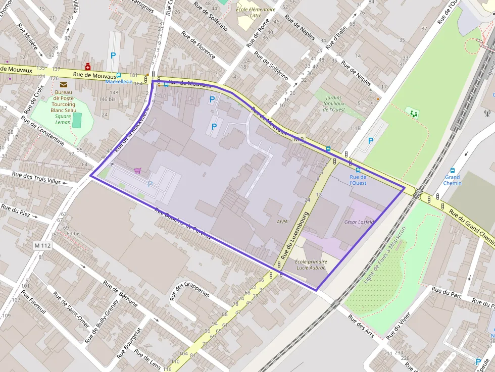 Appartement 49 m² trois pièces à vendre à Roubaix