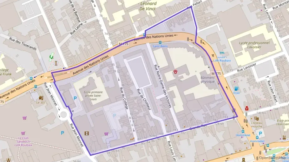 Appartement 87 m² trois pièces à vendre à Roubaix