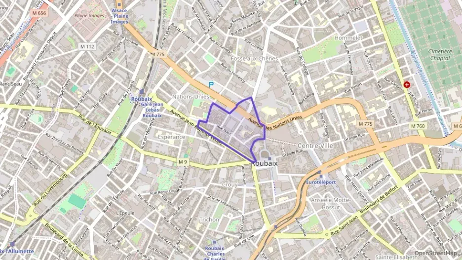 Appartement 73 m² trois pièces à vendre à Roubaix Appartement 73 m² trois pièces à vendre à Roubaix