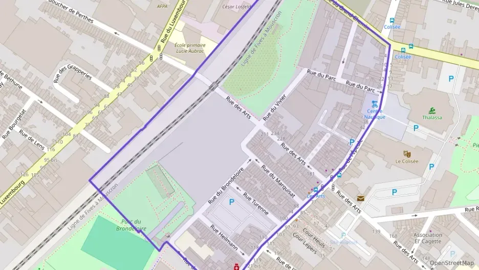 Appartement 45 m² deux pieces à vendre à Roubaix Appartement 45 m² deux pieces à vendre à Roubaix